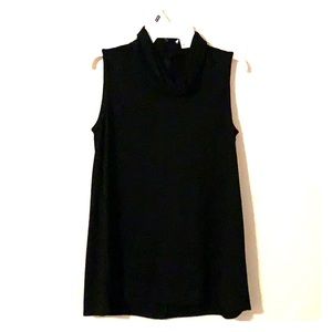 Black Tunic zip up back